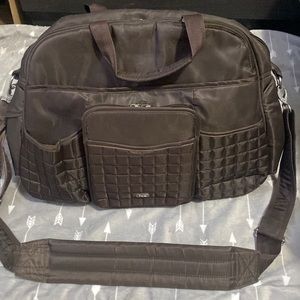 LUG | Brown TukTuk diaper bag (carry all duffle bag)